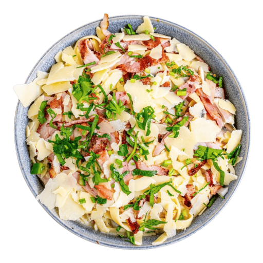 Creamy Chicken Pasta with Bacon & Mushroom
