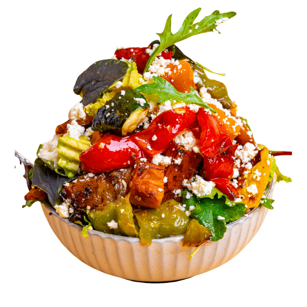 Baked Vegetable with Fetta Salad